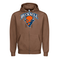 Chestnut bucknell Zipper Hoodie - linhVisuals