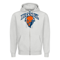 Dove Grey bucknell Zipper Hoodie - linhVisuals