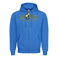 True Royal cal poly Zipper Hoodie - linhVisuals