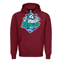 Burgundy the-lexington-legends-merch Zipper Hoodie - linhVisuals