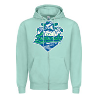 Seafoam the-lexington-legends-merch Zipper Hoodie - linhVisuals