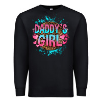 Black daddy's girl Premium Sweatshirt - RanaPortraitStore