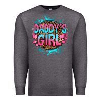 Charcoal Heather daddy's girl Premium Sweatshirt - RanaPortraitStore
