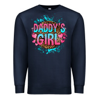Navy daddy's girl Premium Sweatshirt - RanaPortraitStore