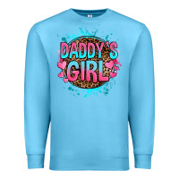 Ocean Blue daddy's girl Premium Sweatshirt - RanaPortraitStore