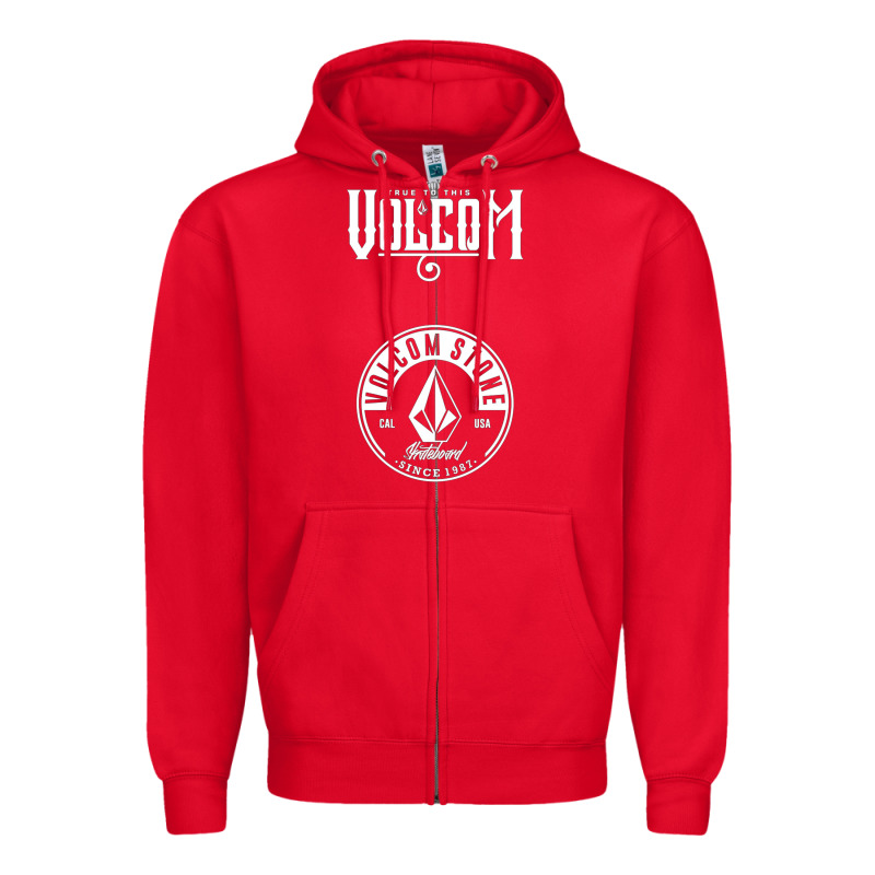Volcom Style Zipper Hoodie by linhVisuals | Teevron