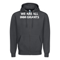 Smoke we are all immigrants Zipper Hoodie - linhVisuals