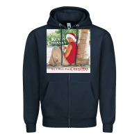 Navy kenny chesney all i want for christmas Zipper Hoodie - linhVisuals