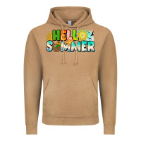 Vintage Camel Hello Summer Vintage Hoodie - CowhideDigitalArt