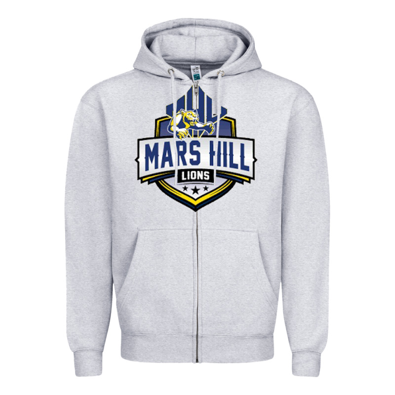Mars Hill University Zipper Hoodie by linhVisuals | Teevron