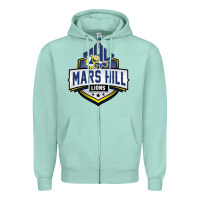 Seafoam mars hill university Zipper Hoodie - linhVisuals