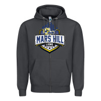 Smoke mars hill university Zipper Hoodie - linhVisuals