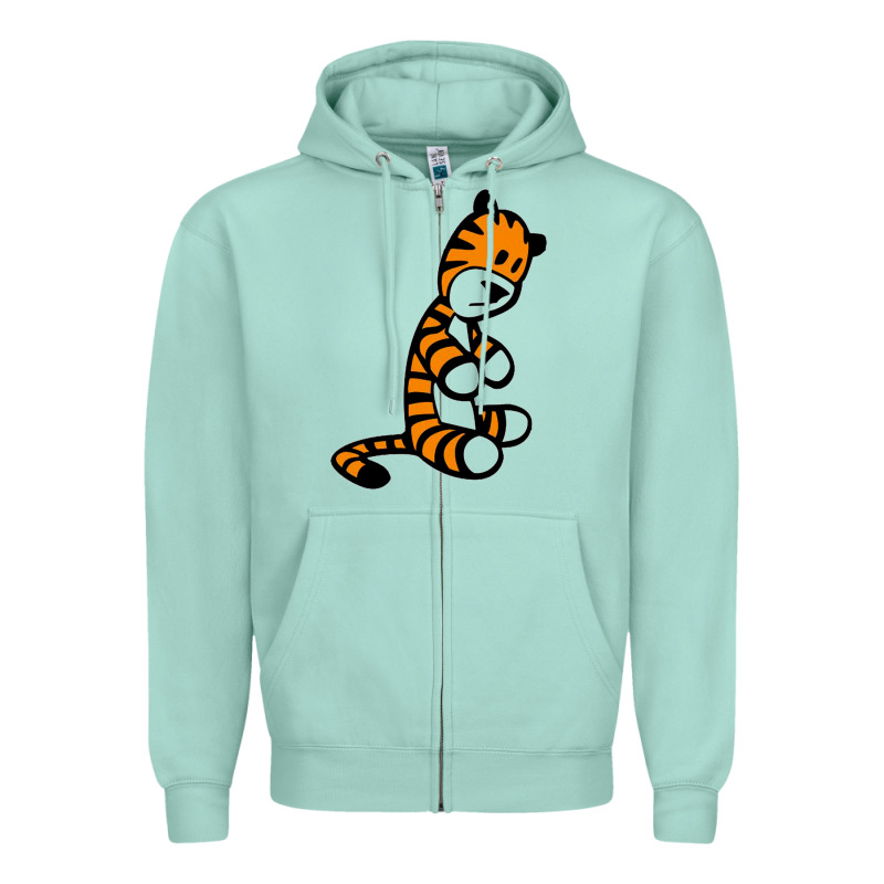 Calvin Bill Watterson Zipper Hoodie by linhVisuals | Teevron