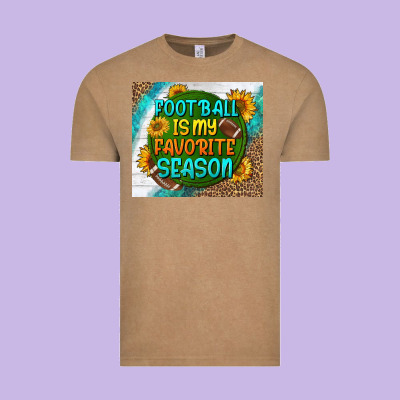 Football Is My Favorite Season Tumbler Vintage Tee Designed By Bundleandbundleshop