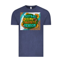Vintage Denim football is my favorite season tumbler Vintage Tee - BundleAndBundleShop