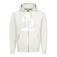 Oatmeal Heather kiefer sutherland müsïc Zipper Hoodie - linhVisuals