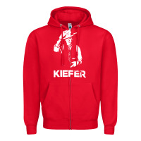 Red kiefer sutherland müsïc Zipper Hoodie - linhVisuals