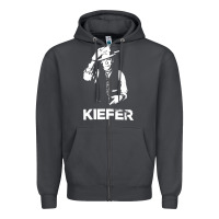 Smoke kiefer sutherland müsïc Zipper Hoodie - linhVisuals