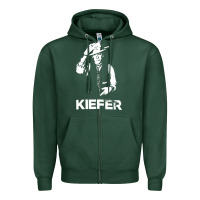 Sports Green kiefer sutherland müsïc Zipper Hoodie - linhVisuals