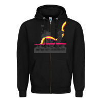 Black motion city soundtrack clässic Zipper Hoodie - linhVisuals