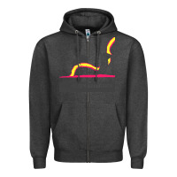 Charcoal Heather motion city soundtrack clässic Zipper Hoodie - linhVisuals