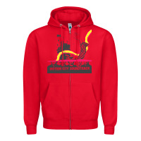 Red motion city soundtrack clässic Zipper Hoodie - linhVisuals