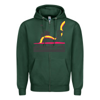 Sports Green motion city soundtrack clässic Zipper Hoodie - linhVisuals