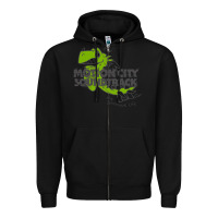 Black motion city soundtrack clässic Zipper Hoodie - linhVisuals