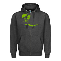 Charcoal Heather motion city soundtrack clässic Zipper Hoodie - linhVisuals