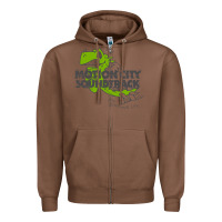 Chestnut motion city soundtrack clässic Zipper Hoodie - linhVisuals