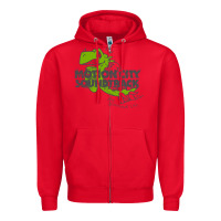Red motion city soundtrack clässic Zipper Hoodie - linhVisuals