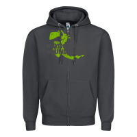 Smoke motion city soundtrack clässic Zipper Hoodie - linhVisuals