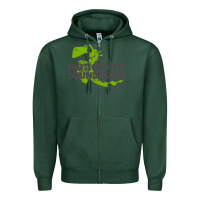 Sports Green motion city soundtrack clässic Zipper Hoodie - linhVisuals