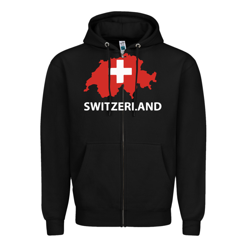 Switzerland Zipper Hoodie by linhVisuals | Teevron