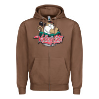 Chestnut this-tri-city-valleycats-merch Zipper Hoodie - linhVisuals