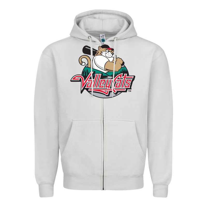 This-tri-city-valleycats-merch Zipper Hoodie by linhVisuals | Teevron