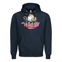 Navy this-tri-city-valleycats-merch Zipper Hoodie - linhVisuals