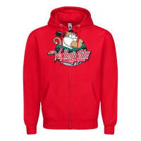 Red this-tri-city-valleycats-merch Zipper Hoodie - linhVisuals