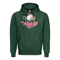 Sports Green this-tri-city-valleycats-merch Zipper Hoodie - linhVisuals