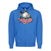 True Royal this-tri-city-valleycats-merch Zipper Hoodie - linhVisuals
