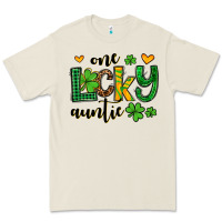 Bone One lucky auntie St. Patrick's Premium Tee - OliviaCreatesArt