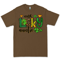 Cacao One lucky auntie St. Patrick's Premium Tee - OliviaCreatesArt
