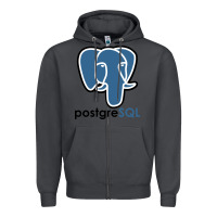Smoke Postgresql Zipper Hoodie - linhVisuals