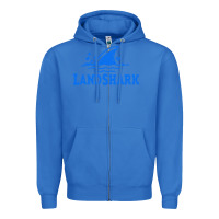 True Royal landshark Zipper Hoodie - linhVisuals