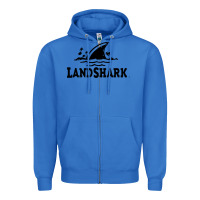 True Royal landshark Zipper Hoodie - linhVisuals