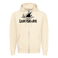 Sandshell landshark Zipper Hoodie - linhVisuals
