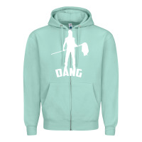 Seafoam joe dirt dang Zipper Hoodie - linhVisuals
