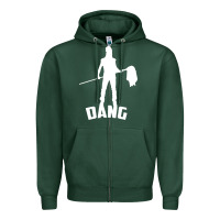 Sports Green joe dirt dang Zipper Hoodie - linhVisuals