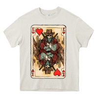 Cream King Of Hearts Cowboy Heavy Core Tee - HowdyJamesFarm