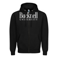 Black bucknell university Zipper Hoodie - linhVisuals